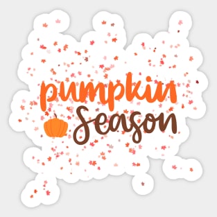 Pumpkin Season | Fall Season Sticker